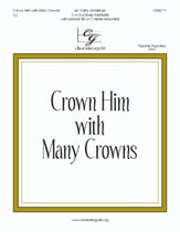 Crown Him with Many Crowns Handbell sheet music cover